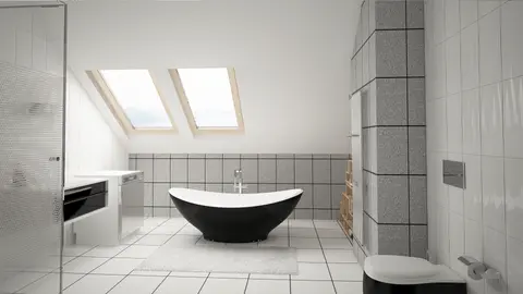 home project Z219 D – interior arrangement, Wygodny dom z poddaszem użytkowym, dużą kuchnią oraz kotłownią na paliwo stałe.