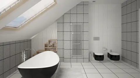 home project Z219 D – interior arrangement, Wygodny dom z poddaszem użytkowym, dużą kuchnią oraz kotłownią na paliwo stałe.