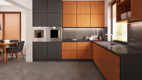 home project Z114 D – interior arrangement, Komfortowy projekt domu z poddaszem, garażem i wykuszem w tech. drewnianej