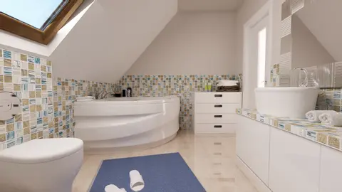gotowy projekt domu Z184 D – aranżacja wnętrz, dom jednorodzinny dwulokalowy