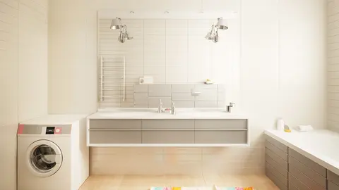 home project Z96 D tz – interior arrangement, Wersja projektu Z96 z zadaszonym tarasem oraz zmienionym obrysem dachu.