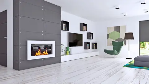 home project Z195 D – interior arrangement, Wygodny dom parterowy z dużym salonem, czterema sypialniami i opcją poddasza.