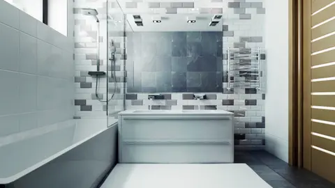 home project Zx53 D – interior arrangement, Nowoczesny dom parterowy z funkcjonalnym wnętrzem, 3 sypialnie i duży taras.