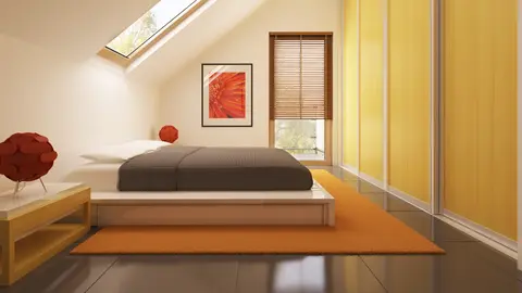 home project Z225 D – interior arrangement, Kompaktowy dom z poddaszem użytkowym o funkcjonalnym wnętrzu.