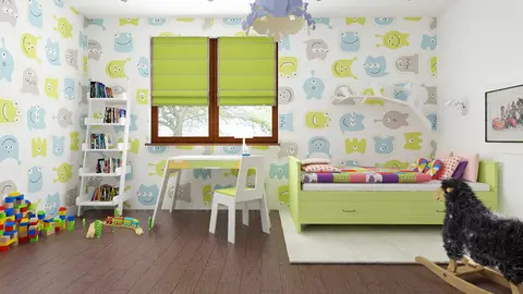 home project Z52 D – interior arrangement, Funkcjonalny parterowy dom z dużym salonem i garażem dwustanowiskowym.