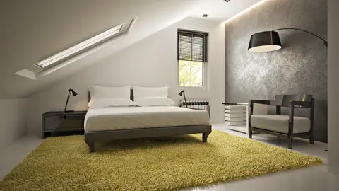 gotowy projekt domu Z119 – aranżacja wnętrz, Łatwy w budowie dom z poddaszem, przestronną częścią dzienną i garażem.