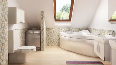 home project Z183 D – interior arrangement, Współczesny projekt domu jednorodzinnego z prostym w budowie dachem dwuspadowym.