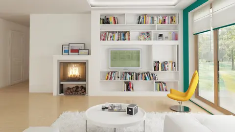 home project Z162 D – interior arrangement, Funkcjonalny dom z wykuszem, także na małą działkę.