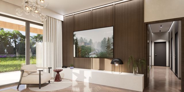 gotowy projekt domu Z376 – aranżacja wnętrz, Parterowy dom z 4 sypialniami z dachem dwu-spadowym.