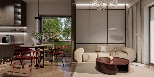 gotowy projekt domu Z376 – aranżacja wnętrz, Parterowy dom z 4 sypialniami z dachem dwu-spadowym.