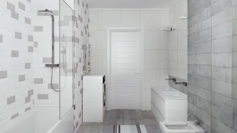 home project Z376 D – interior arrangement, Parterowy dom z 4 sypialniami w tech. drewnianej z dachem dwu-spadowym 
