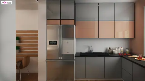home project Z369 – interior arrangement, Dom murowany jednorodzinny z dachem dwuspadowym.