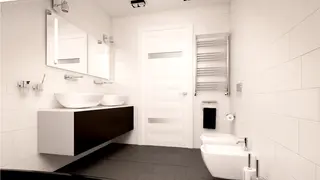 home project Z95 A – interior arrangement, dom z poddaszem użytkowym oraz dachem dwuspadowym w nowszej odsłonie. 