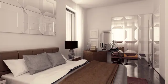 home project Zx92 – interior arrangement, Prosty, piętrowy dom z płaskim dachem oraz pełnym piętrem o powierzchni 120m2.