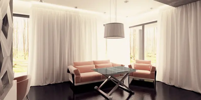 home project Zx92 – interior arrangement, Prosty, piętrowy dom z płaskim dachem oraz pełnym piętrem o powierzchni 120m2.