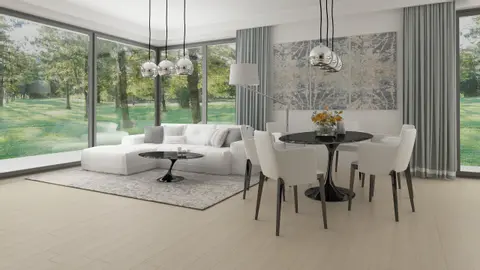 home project Z390 – interior arrangement, Dom parterowy z opcja poddasza użytkowego z garażem w bryle. 