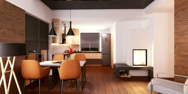 gotowy projekt domu Z316 p – aranżacja wnętrz, Projekt z dodatkowym poddaszem, dachem 2-spadowym i 5 sypialniami.