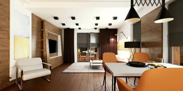 gotowy projekt domu Z316 p – aranżacja wnętrz, Projekt z dodatkowym poddaszem, dachem 2-spadowym i 5 sypialniami.