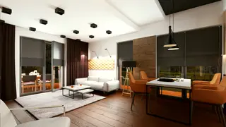 home project Z316 p – interior arrangement, Projekt z dodatkowym poddaszem, dachem 2-spadowym i 5 sypialniami.
