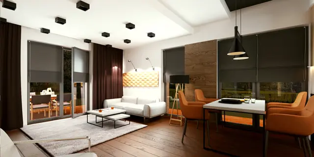 gotowy projekt domu Z316 p – aranżacja wnętrz, Projekt z dodatkowym poddaszem, dachem 2-spadowym i 5 sypialniami.