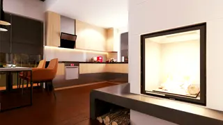 home project Z316 p – interior arrangement, Projekt z dodatkowym poddaszem, dachem 2-spadowym i 5 sypialniami.