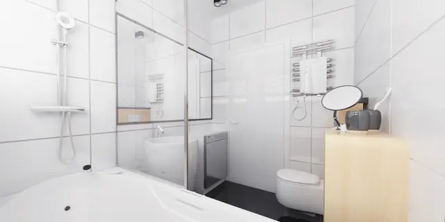 gotowy projekt domu Z151 – aranżacja wnętrz, Projekt stylowego małego domu parterowego, z fasadowym doświetleniem wnętrza.