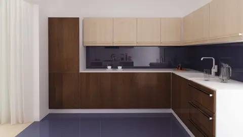 home project Z415 – interior arrangement, Dom z dachem czterospadowym, funkcjonalne wnętrze z dużym, jasnym salonem.