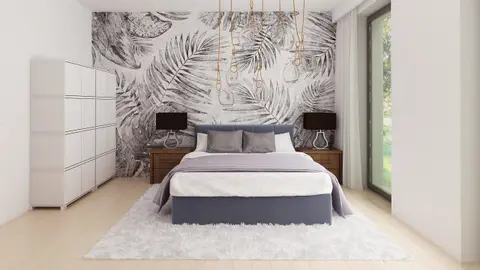 home project Z415 – interior arrangement, Dom z dachem czterospadowym, funkcjonalne wnętrze z dużym, jasnym salonem.