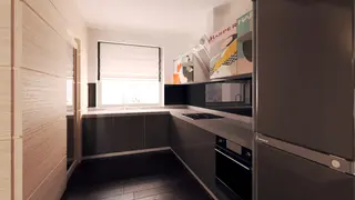gotowy projekt domu Z381 – aranżacja wnętrz, Parterowy dom z dachem 2spadowym oraz 3 sypialniami na 100m2.