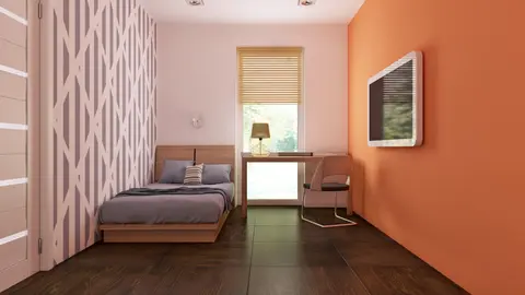 home project Z202 – interior arrangement, Funkcjonalny, dom z dachem dwuspadowym i garażem od frontu