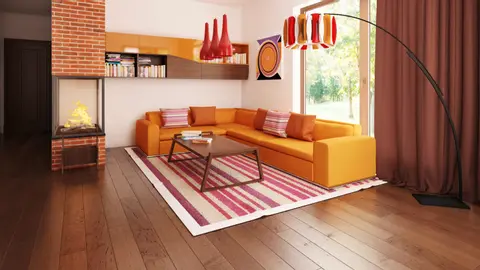 home project Z222 – interior arrangement, Dom z garażem i wykuszem nad wejściem o wysmakowanym nowoczesnym wyglądzie.