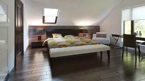 home project Z222 – interior arrangement, Dom z garażem i wykuszem nad wejściem o wysmakowanym nowoczesnym wyglądzie.