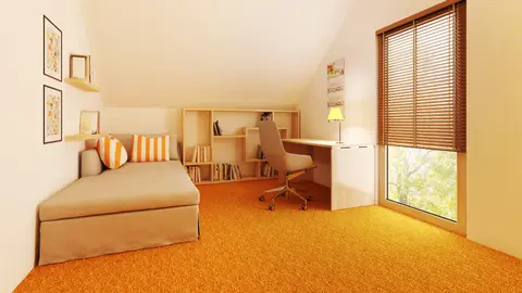home project Z225 – interior arrangement, Kompaktowy dom z poddaszem użytkowym o funkcjonalnym wnętrzu.