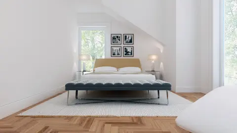 gotowy projekt domu Z226 – aranżacja wnętrz, Wygodny, kompaktowy dom z poddaszem użytkowym, garażem i gabinetem na parterze.