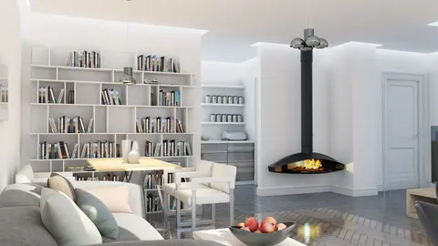 gotowy projekt domu Z229 – aranżacja wnętrz, Energooszczędny dom z dużym pomieszczeniem gospodarczym i wygodnymi schodami.