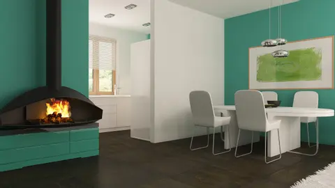 home project Z254 – interior arrangement, Mały dom parterowy także na wąską działkę z dużym pomieszczeniem gospodarczym.