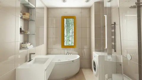 home project Z262 – interior arrangement, Prosty i tani w budowie dom parterowy z dachem dwuspadowym o małej powierzchni.