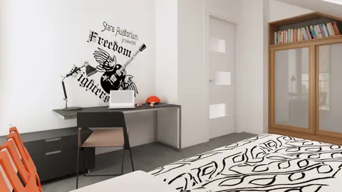 gotowy projekt domu Z264 – aranżacja wnętrz, Mały, zgrabny i tani w budowie dom z 2 sypialniami na poddaszu i balkonami.