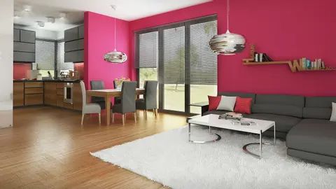 home project Z290 – interior arrangement, Zwarta energooszczędna bryła i jasne wnętrza. Sprawdzi się także na wąskiej działce 