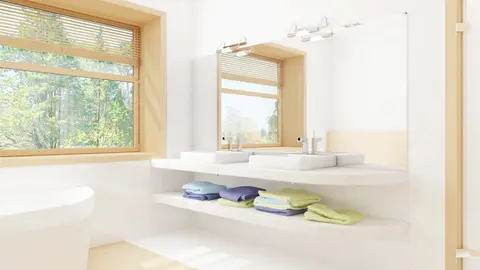home project Zx12 – interior arrangement, Tradycyjna bryła we współczesnej oprawie z dobudowanym garażem.