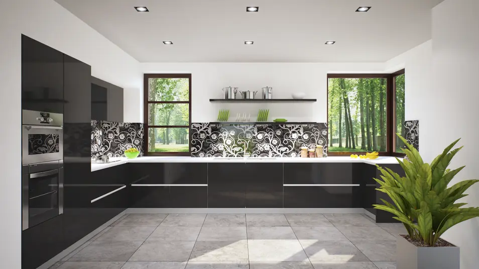 home project Zx14 – interior arrangement, Nowoczesny dom piętrowy z garażem od frontu i przestronnym wnętrzem.