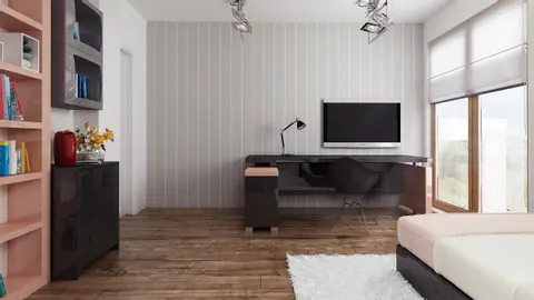 home project Z223 D – interior arrangement, Wersja drewniana szkieletowa