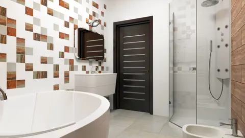 home project Z35 A bG – interior arrangement, wersja projektu bez garażu