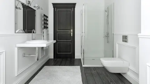 home project Z26 – interior arrangement, Parterowy dom z garażem na dwa samochody, z wjazdem od frontu.
