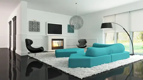 home project Z26 – interior arrangement, Parterowy dom z garażem na dwa samochody, z wjazdem od frontu.
