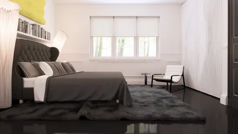home project Z26 – interior arrangement, Parterowy dom z garażem na dwa samochody, z wjazdem od frontu.