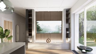 gotowy projekt domu Z451 – aranżacja wnętrz, Prosty, mały dom o powierzchni 51 m2 z dachem 2-spadowym, 2 pokojami i salonem