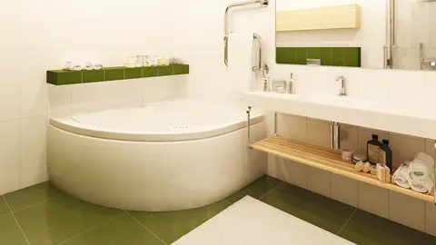 gotowy projekt domu Zx44 – aranżacja wnętrz, Dom z dwuspadowym dachem, garażem w bryle oraz modernistycznym detalem lukarny.