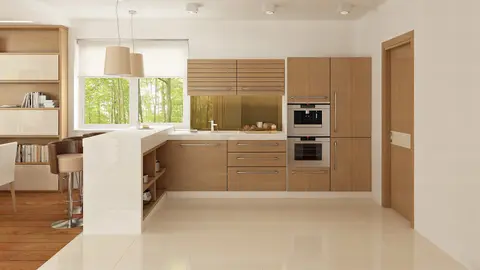 gotowy projekt domu Zx48 – aranżacja wnętrz, Projekt domu nowoczesnego, z apartamentem na parterze oraz garażem na 2 auta.
