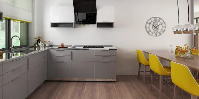 gotowy projekt domu Z459 – aranżacja wnętrz, Dom o powierzchni 126 m2 z dachem dwuspadowym, 4 pokojami oraz dużym salonem